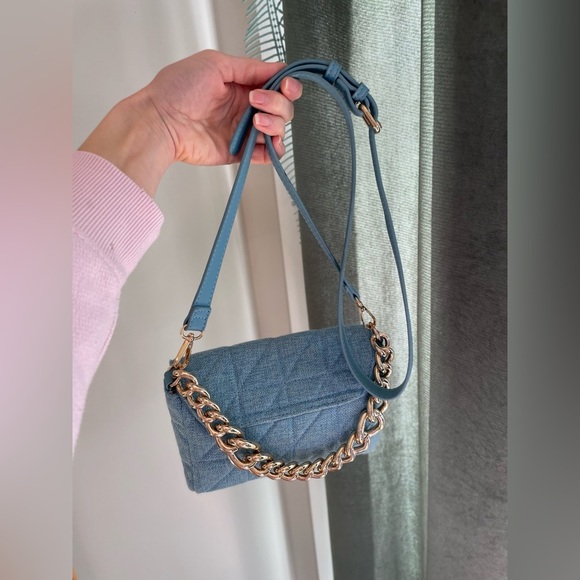 Urban Expressions Temperance - Linen Crossbody - Light Blue - Picture 6 of 12